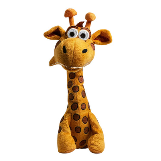 ZOVD Soft Fabric Hand Puppet with Movable Mouth for Interactive Role-Play